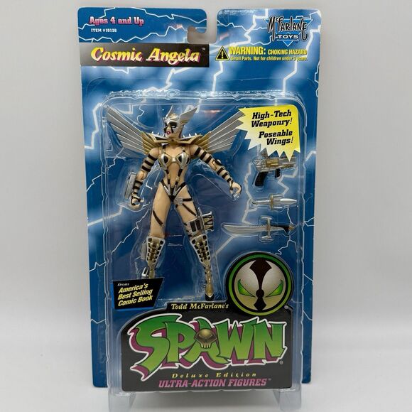 McFarlane Toys Spawn Cosmic Angela Deluxe Edition Ultra Action Figure 1995 - Picture 1 of 2